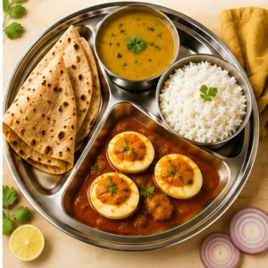 Protein Egg Thali