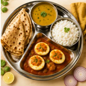 Protein Egg Thali